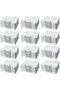 Dust bags - 12-pack - for Roidmi EVE Plus robot vacuum cleaner - vacuum cleaner accessories