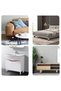A set of 4 adjustable stainless steel furniture legs, measuring 50x60 mm, suitable for cabinets, kitchens, offices, tables, workbenches, etc. - 4