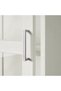 2-piece stainless steel kitchen cabinet door handles, drawer handles, bedroom furniture handles, 224mm hole spacing, silver with screws - 4