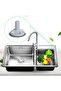 2-Piece Kitchen Sink Hole Cover/Faucet Hole Cover/Plug (White) - 5