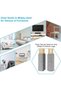Chair leg covers, 24 felt furniture chair leg covers, anti-slip mats, suitable for chair legs, prevent scratches and noise. - 4