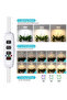 LED retractable plant grow light, full-spectrum desktop grow light, with automatic timer and dimmable adjustment. - 2