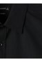 Ozmarka New Season Black Regular Fit Poplin Men's Shirt - 5