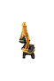 Friction Toy Excavator 20 cm Movable Bucket Hand Controlled Construction Vehicle Ages 3+ - 5