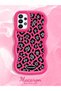 Samsung Galaxy A23 Compatible Wavy Frame Leopard Print High Quality Silicone Phone Case