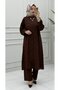 Aliye Suit Brown - 2