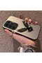 Samsung Galaxy S23 Ultra Compatible Hard Acrylic Back Silicone Edge Lens Protection Case - 3