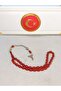 Beige Cut Fire Amber Prayers Beads - 2