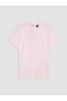 Peak New Season Pink Embroidered 100% Cotton Women's T-Shirt - 5