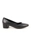 Women's Classic Heeled Shoes Short Heel Pointed Toe Matte Leather Slip-On L068.1105 - 2