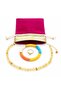 Citrine Natural Stone Jewelry Set |   Necklace Bracelet Adjustable Ring and Velvet Pouch - 5