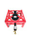 Red square stove, one burner - 2