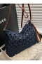 Edirne Knitted Flora Katip Shoulder Bag – Handmade Paper String Women's Bag