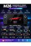 M26 Handheld Video Game Console - 5.1-Inch HD Screen, 30+ Built-in Games, RGB Light Ring, 3D Rocker, PSP Style Portable Gaming Console for Kids & Adults - 2