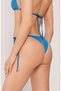 Lace-Up Brazilian Bikini Bottom Sea Corals - 3