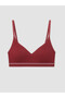 Rmz Gi̇yi̇m Farki̇yla Underwire-Free Removable Pad Bustier 2-Piece Set - 4