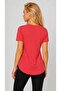 Women's Viscose Fabric Blouse with Slit Detail - 2