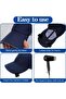 Hat Accessories - Hat Curlers - Durable Hat Clip-on Stylers - Reusable Baseball Cap Stylers - Black - 4-Pack - 2