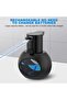 Automatic Foaming Soap Dispenser (15 oz / 420 ml, Contactless Wall-Mounted, 4-Stage Adjustable, Rechargeable, Black) - 5