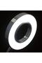 Light Clip Clip-on LED Desktop Magnifying Light Clip 3-Mode Dimmable Magnifier for Bed Work Crafts DIY Silver 1 Unit - 4