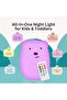 Children's night light - Soft silicone night light - Touch control - 9 colors - Push button - 9.17*9.5*10.94cm - gift for babies & toddlers - 2