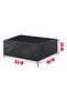 This foosball table cover is made of 420D Oxford cloth, is waterproof, UV-resistant, and dustproof, and measures 160 x 115 x 50 cm. - 2