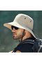 Men's sun hat, summer style, wide brim, UV protection, sun protection, Foldable, For outdoor activities such as gardening, fishing, & travel - 3
