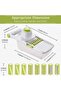 Mandoline - Vegetable Slicer - Vegetable Chopper - Slicer Dicer - Mandoline Kitchen Slicer - All-purpose Slicer - Onion Slicer - Mandoline Cutter - - 3
