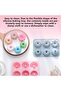 2 Pcs Mini Silicone Guglhupf & Bundt Cake Molds, Non-Stick Savarin Donut Baking Pans for Muffin, Brownie & Pudding - 2