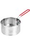 Stainless Steel Deep Fryer & Pasta Strainer Basket with Detachable Handle (20cm)