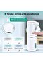 Automatic soap dispenser with infrared sensor, 380ml capacity, 4 adjustable speeds, electric soap dispenser, USB rechargeable - 3