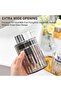 Foaming Soap Dispenser, Bathroom & Kitchen Hand Soap and Lotion Dispenser, Clear Gray Plastic Soap Dispenser with Foam Pump, Reusable, For Liquid Soap - 5