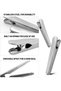 12 food bag clips, stainless steel food clips, 11.7/8 cm snap-lock bags, reusable kitchen clips for packaging sweets and snacks in the kitchen. - 2