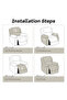 Elastic recliner cover, 4-piece soft sofa cover set, thickened single sofa cover, jacquard recliner cover with pockets (brown) - 5