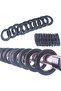 32-pack of curtain eyelets, 1-9/16 inch (40 mm) inner diameter (black) - 5