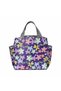 Insulated lunch bag/handbag for men and women, large capacity, reusable waterproof lunch bag, picnic purple.