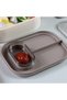 Leak-proof lunch box for adults and children - Microwave and dishwasher safe - 1110ml - Pink (19x13x13cm) - 5