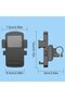 Bike phone holder, mobile phone holder for bicycle, adjustable phone holder - shockproof, anti-slip silicone pad for outdoor travel - 3