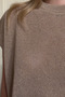 Silvery Openwork Oversized Top - 6