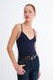 Strappy Athlete with Chest Pads A4025 - 4