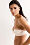 Padded lace balconette bra - 5