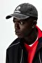 Embroidered-motif cotton twill cap - 2
