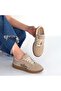 Lendo Beige Suede Lace-Up Sneakers - 4