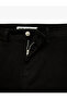 Comfortable Cut-Out High Waist Jean Pants with Pockets - Culoette Jean - 3