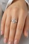 Minimalist Women's Ring with Sun and Moon Figure – Stylish and Elegant Ring with Music Theme