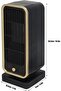 500W vertical electric heater for home use - PTC ceramic electric heater - three-second heater - suitable for offices, bedrooms, and homes - 2