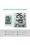 Indoor and outdoor thermometer, connected thermometer, for office, home, bedroom - 4