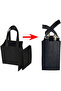 Handheld felt wine bag, single or double bottle wine gift storage bag, beverage packaging bag, portable - 4