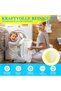12-Pack 3.5cm Yellow Reusable Nylon Pet Hair Lint Remover Balls for Washing Machine, Prevents Tangles & Gentle on Clothes - 7
