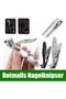 Nail clippers for hard, thick toenails - Ergonomic design with angled blades, suitable for thick nails or the elderly - Black - 2